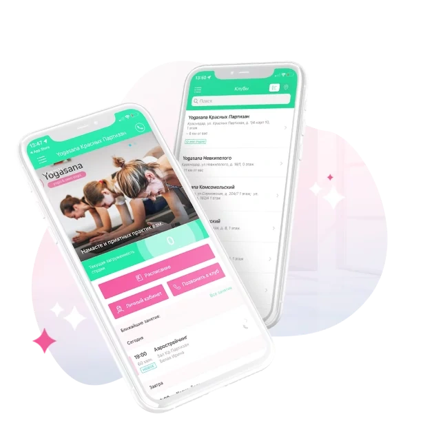 Приложение Yogasana от Mobifitness